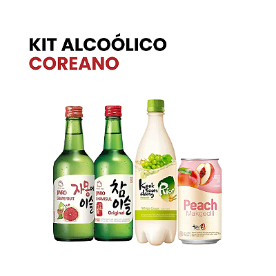 Kit Alcoólico Coreano