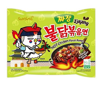 Lamen Coreano Buldak Frango Apimentado Com Jjajang 140g - Samyang