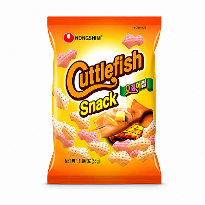 Salgadinho Coreano Sabor Lula Cuttlefish 55g - Nongshim