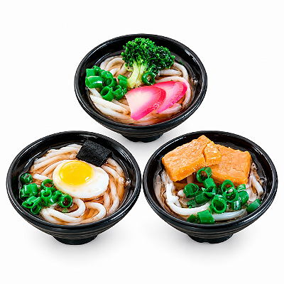 Ímã Mini Lamen Decorativo de Geladeira Temático Japonês Sortido – 1 Unidade