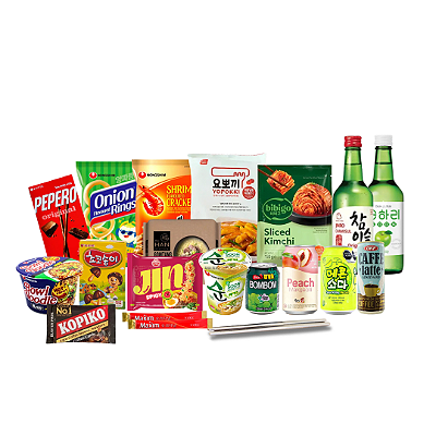 Combo Dorameiro Master Mix de Produtos Coreanos
