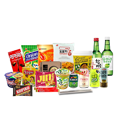 Combo Dorameiro Master Mix de Produtos Coreanos