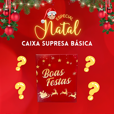 Caixa Surpresa Básica - Especial Natal
