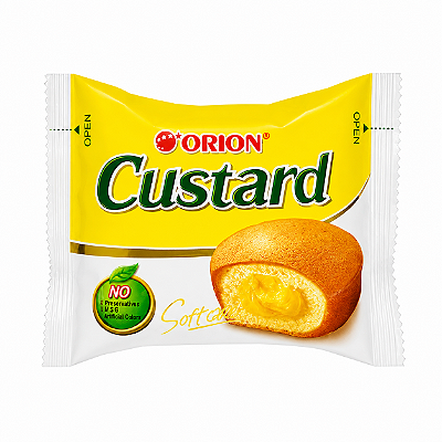 Bolinho Custard Orion Sabor Creme Unitário 23