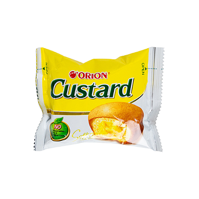 Bolinho Custard Orion Sabor Creme Unitário 23g
