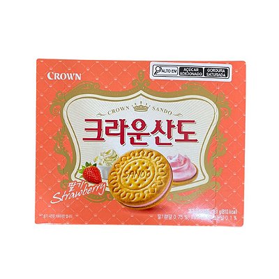 Biscoito Sando Morango 161g