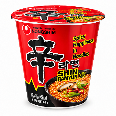 Lamen Coreano Shin Ramyun Apimentado Cup Nongshim 68g