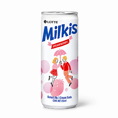 Bebida Gaseificada Milkis Sabor Morango 250ml