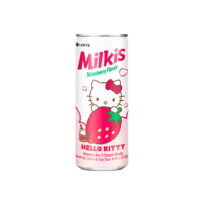 Bebida Gaseificada Milkis Sabor Morango 250ml