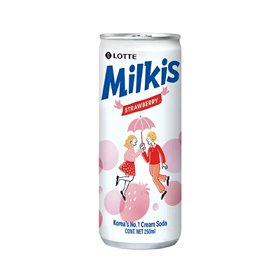Bebida Gaseificada Milkis Sabor Morango 250ml