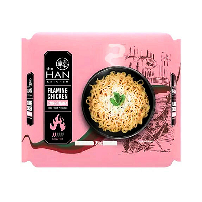 Lamen Coreano The Han Kitchen Frango Carbonara 135g