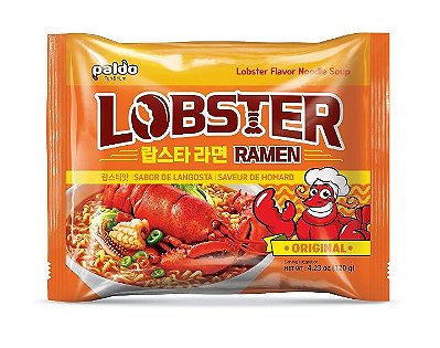 Lamen Coreano Lobster Sabor Lagosta 120g