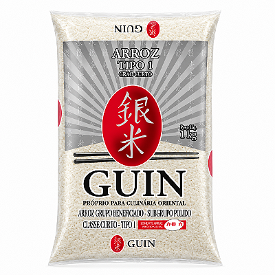 Arroz Japonês Grão Curto Guin 1k