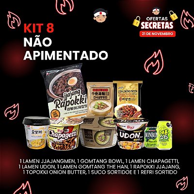 Kit 8 - Não Apimentado