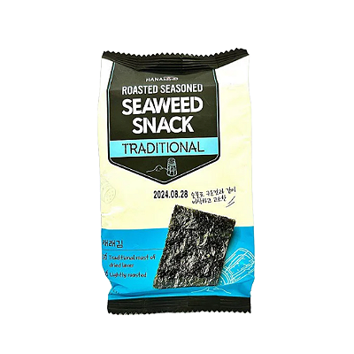 Snack Alga Marinha Sabor Tradicional Hanami 4g