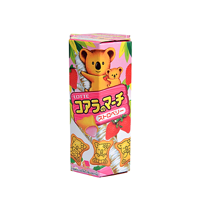 Biscoito Koala's March Sabor Morango 37g - Lotte