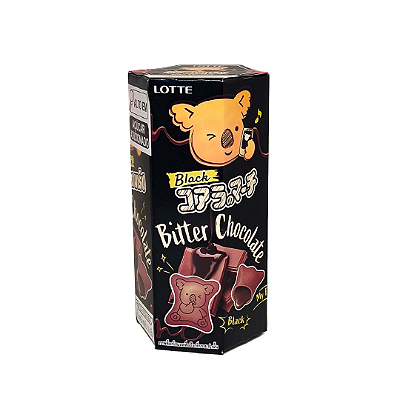 Biscoito Koala's March Sabor Chocolate Amargo 37g - Lotte