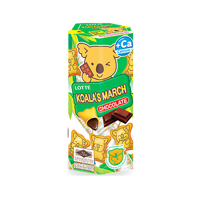 Biscoito Koala's March Sabor Chocolate 37g - Lotte