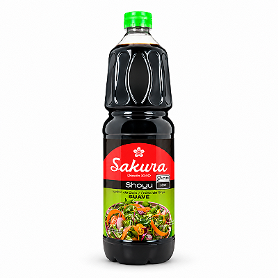 Molho de Soja Shoyu Suave 1L - Sakura