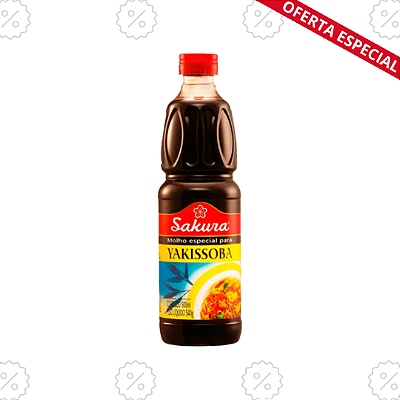 Molho Pronto para Yakisoba 500ml - Sakura