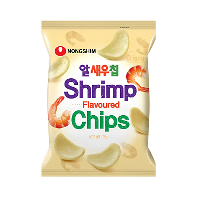 Salgadinho Shrimp Alseu Chips Sabor Camarão - Nongshim