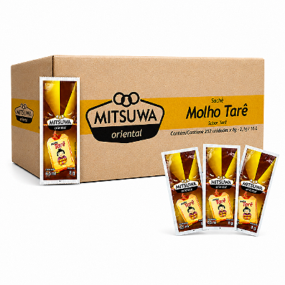 Molho Tarê para Hot Roll Mitsuwa Sachê 8g – Caixa com 252 Unidades