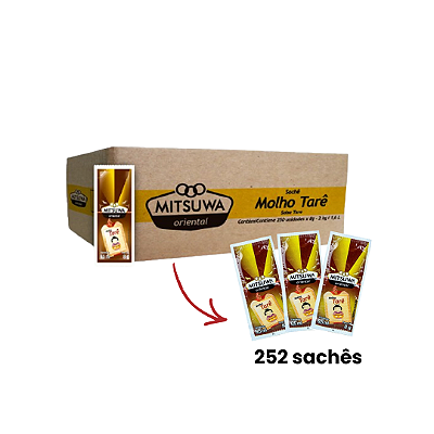 Molho Tarê Para Hot Roll Sachê 8g Mitsuwa - 252 unidades