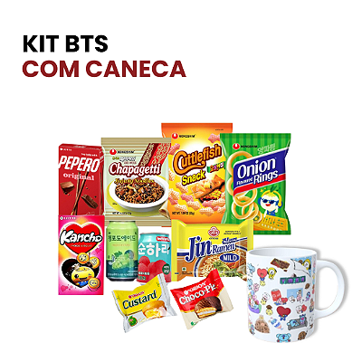Kit BTS Com Caneca