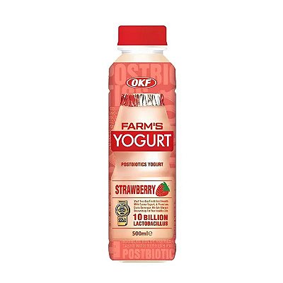 Refresco Farms Yogurt Sabor Morango 500ml - OKF