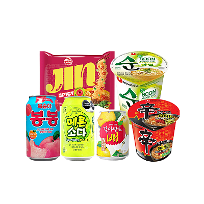 Kit Lamen Com Bebidas
