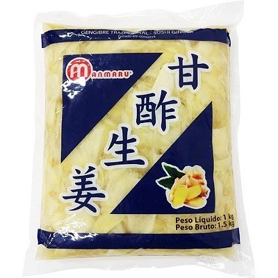 Gengibre em Conserva (Choga Gari) 1Kg - Manmaru