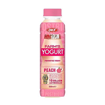 Refresco Farms Yogurt Sabor Pêssego 500ml - OKF