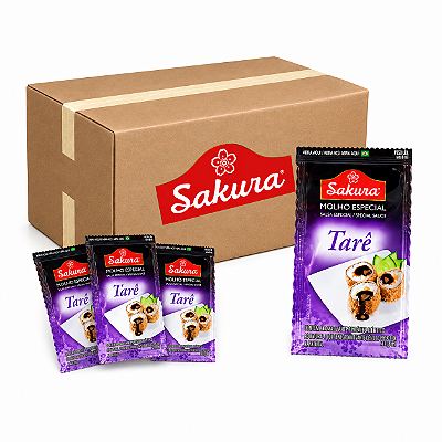 Molho Tarê em Sachê Sakura 18ml – Caixa com 120 Unidades