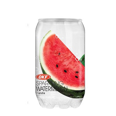 Refresco Coreano Levemente Gaseificado Sabor Melancia 350ml
