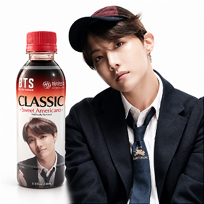 Café Oficial BTS J-HOPE CLASSIC - Sabor Sortido 350ml