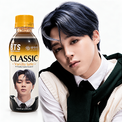 Café Oficial BTS JIMIN CLASSIC - Sabor Sortido 350ml