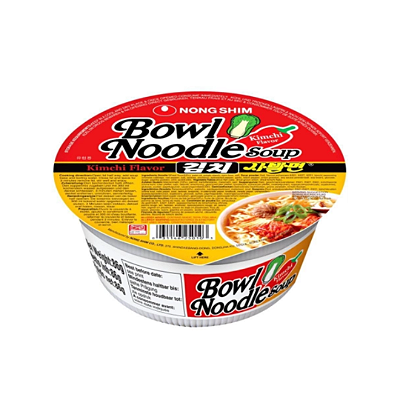 Lamen Coreano Sabor Kimchi Tigela Nongshim - 86g
