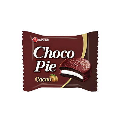 Choco Pie Cacao Unitário 28g - Lotte
