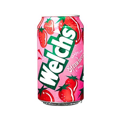 Refrigerante Coreano Sabor Morango 355ml - Welch's
