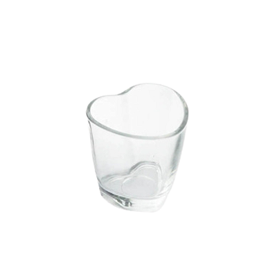 Copo De Shot De Vidro Coração - 50ml