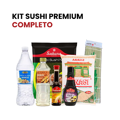 Kit Sushi Premium Completo