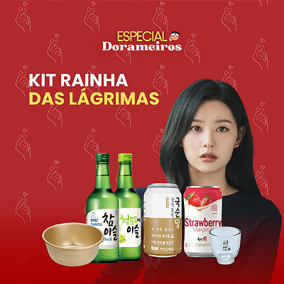 Kit Rainha das Lágrimas - Bebidas alcoólicas Coreanas