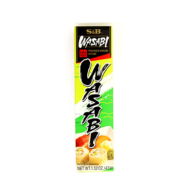 Pasta De Wasabi Raiz Forte (Horseradish) S&B 43g