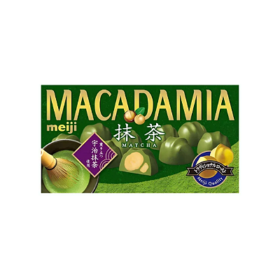 Chocolate Meiji Macadamia Matcha Importado Japão 64g