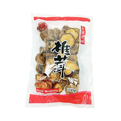 Cogumelo Shitake Seco Inteiro Fuzhou Foods 100g