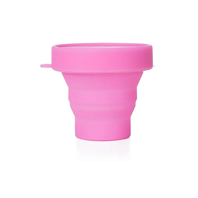 Copo De Silicone Retrátil