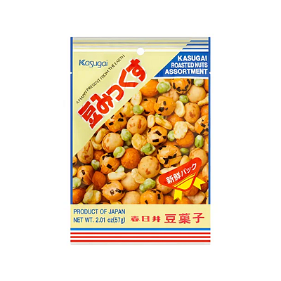 Salgadinho Mix De Amendoin Torrado Kasugai 57g