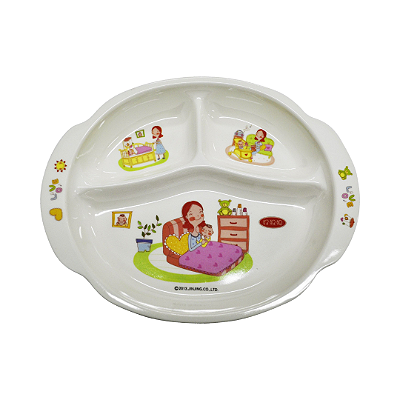 Prato Com Divisória Kids