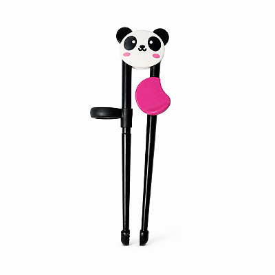 Hashi Infantil Panda com Adaptador Palitinho Fofo para Crianças