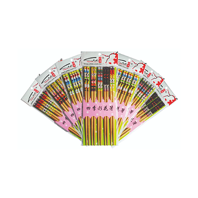 Hashi De Madeira Maneki Neko 5 Pares